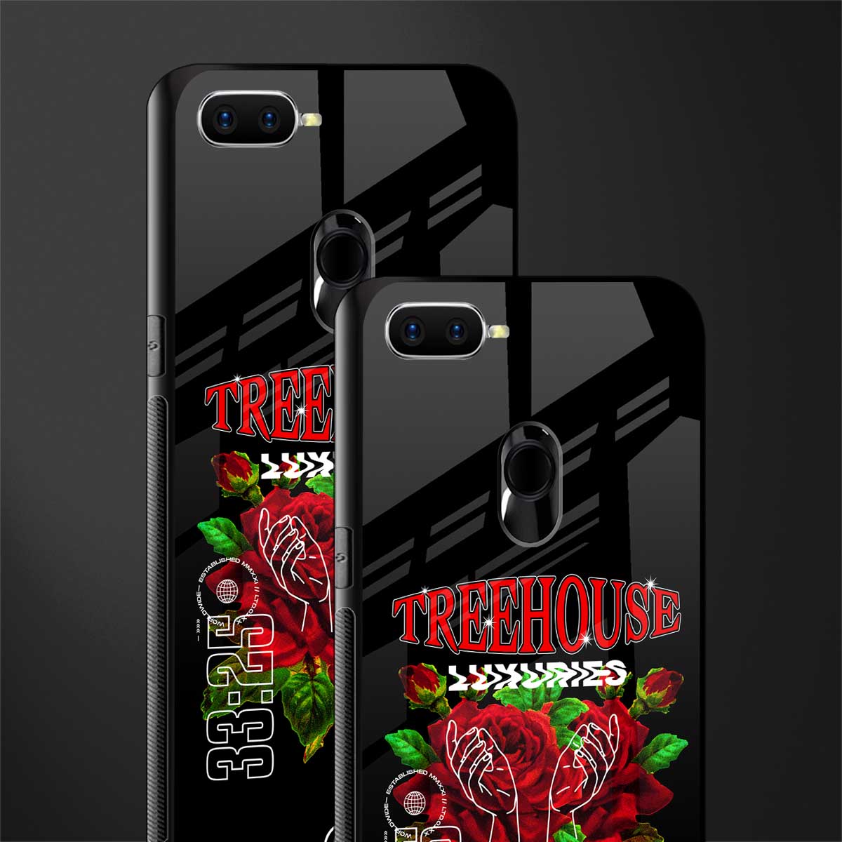 treehouse glass case for realme 2 pro image-2