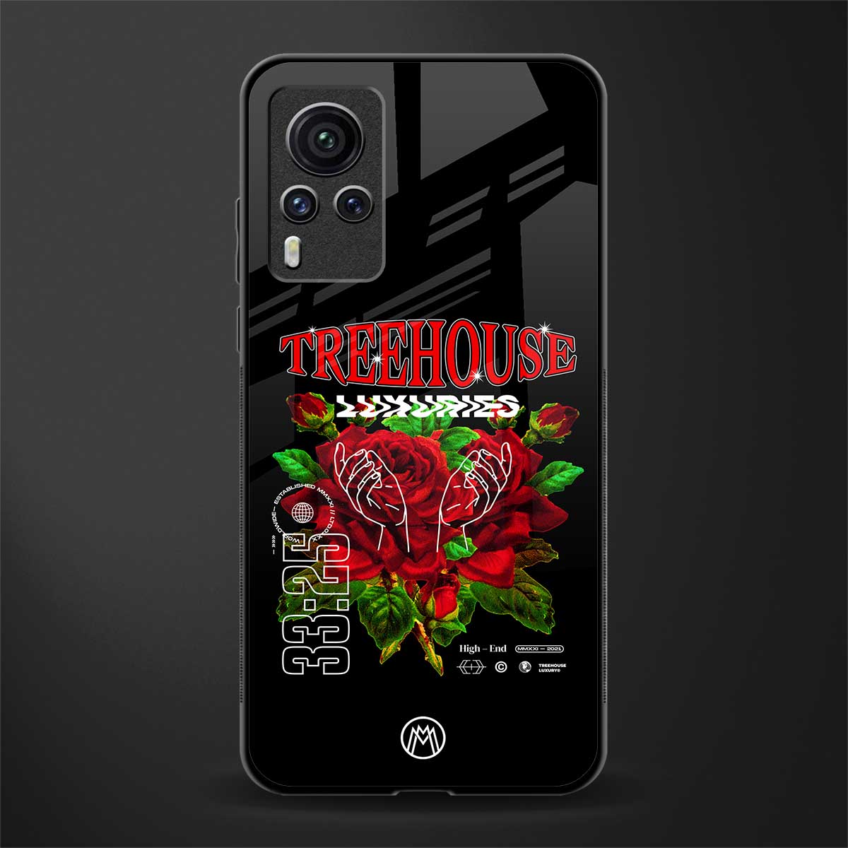 treehouse glass case for vivo x60 pro image
