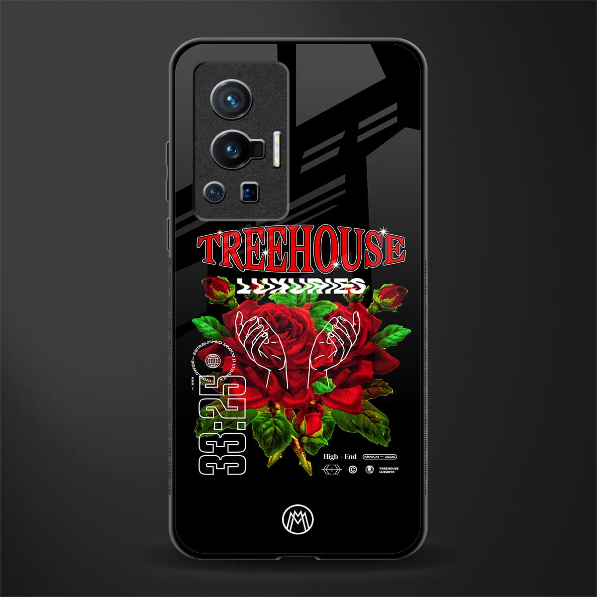 treehouse glass case for vivo x70 pro image