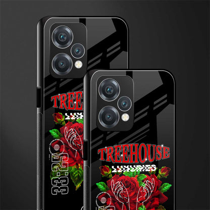 treehouse back phone cover | glass case for realme 9 pro 5g