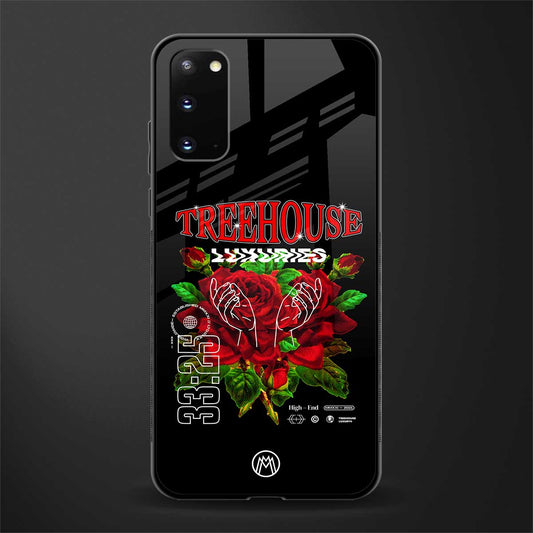 treehouse glass case for samsung galaxy s20 image