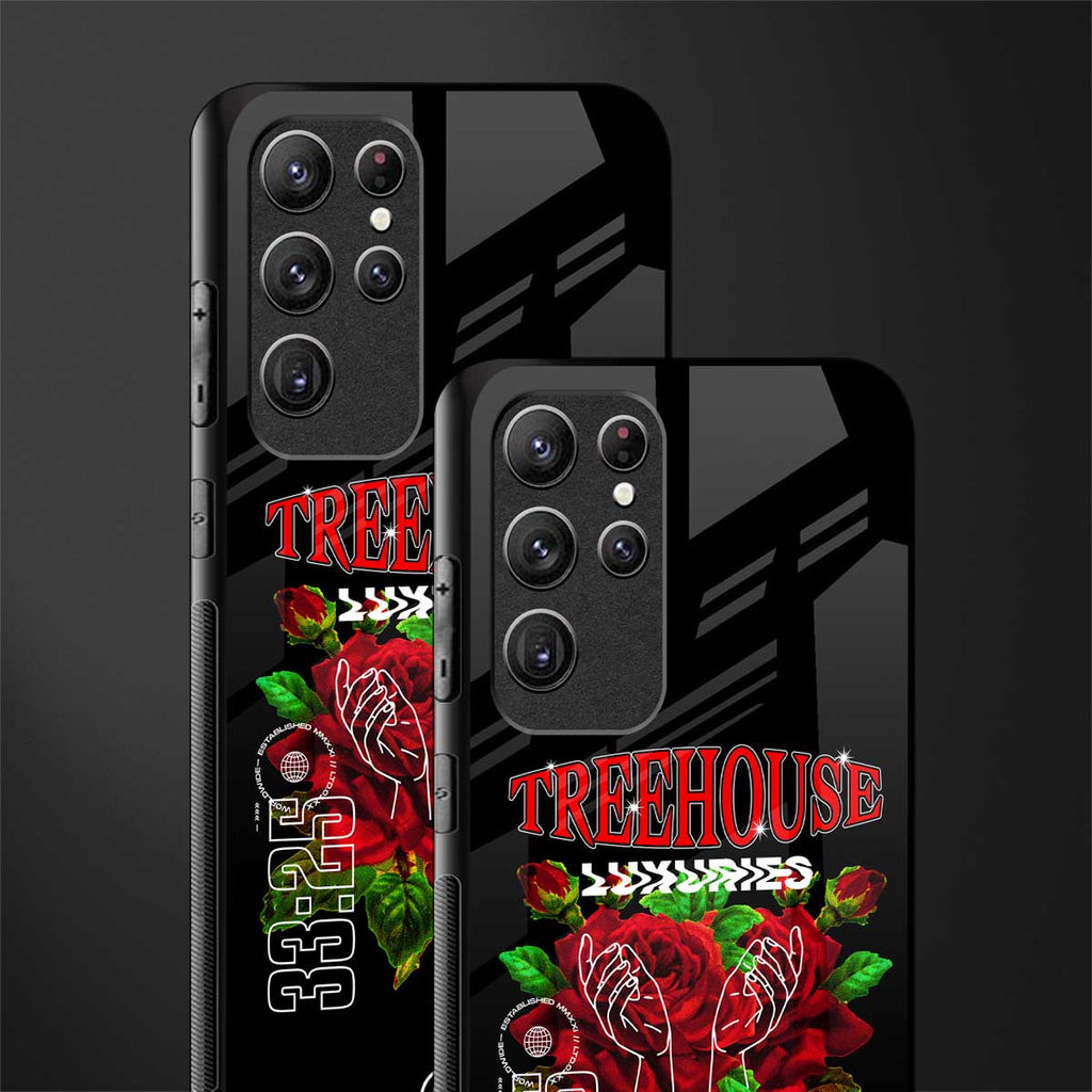 treehouse glass case for samsung galaxy s22 ultra 5g image-2