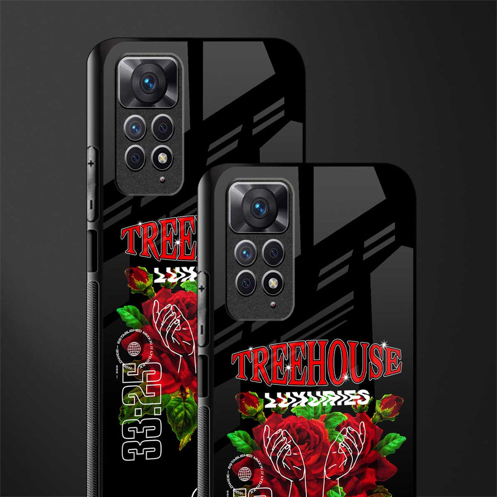 treehouse glass case for redmi note 11 pro image-2
