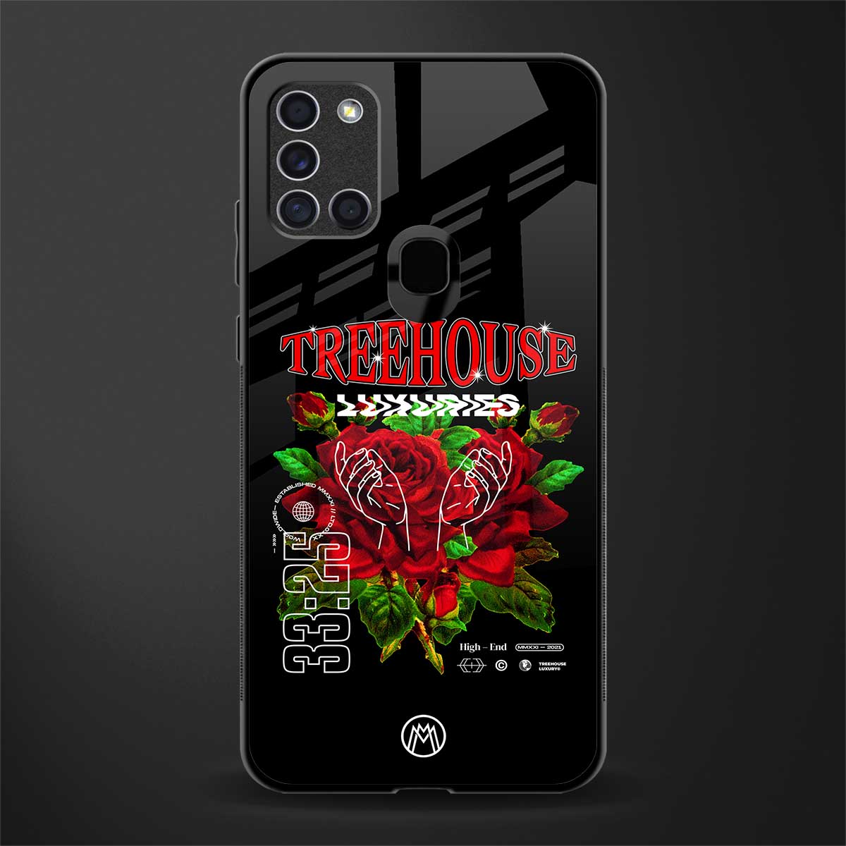 treehouse glass case for samsung galaxy a21s image