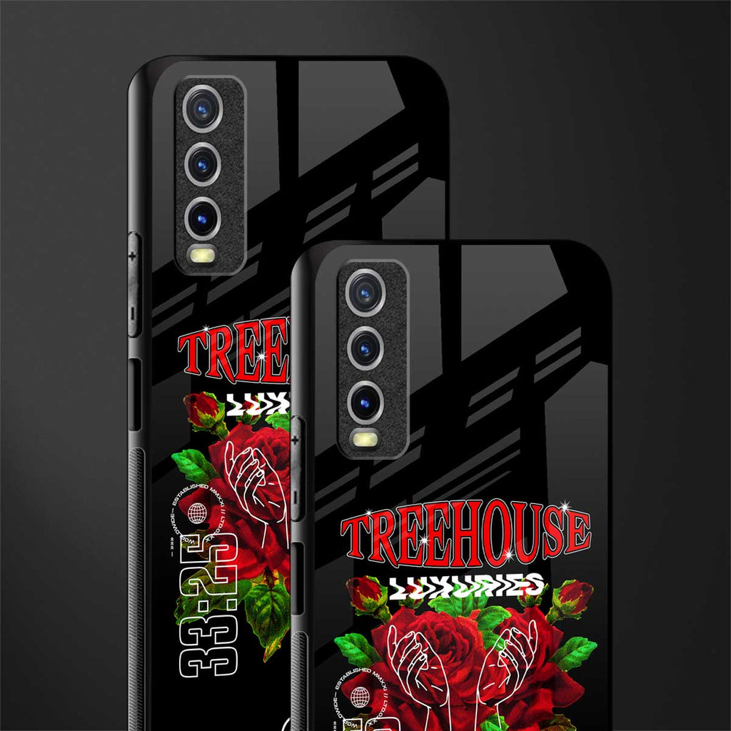 treehouse glass case for vivo y20i vivo y20t image-2