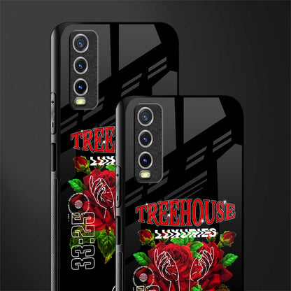 treehouse glass case for vivo y20svivo y20avivo y20g image-2