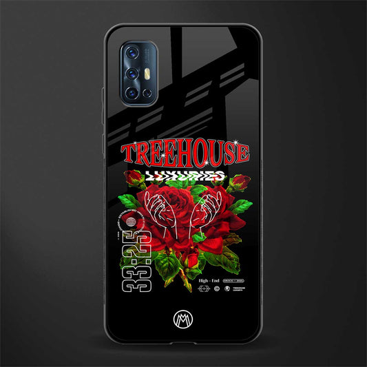 treehouse glass case for vivo v17 image