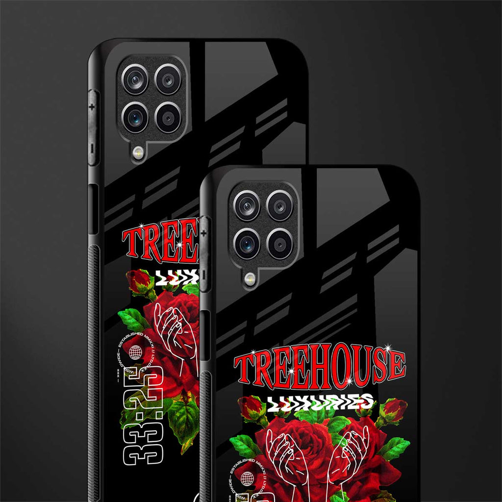 treehouse glass case for samsung galaxy f12 image-2