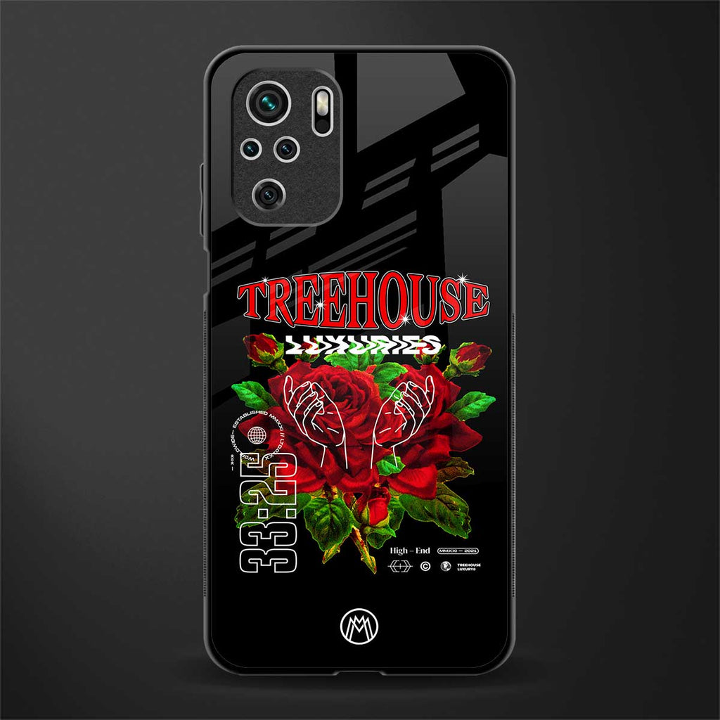 treehouse glass case for redmi note 10s image