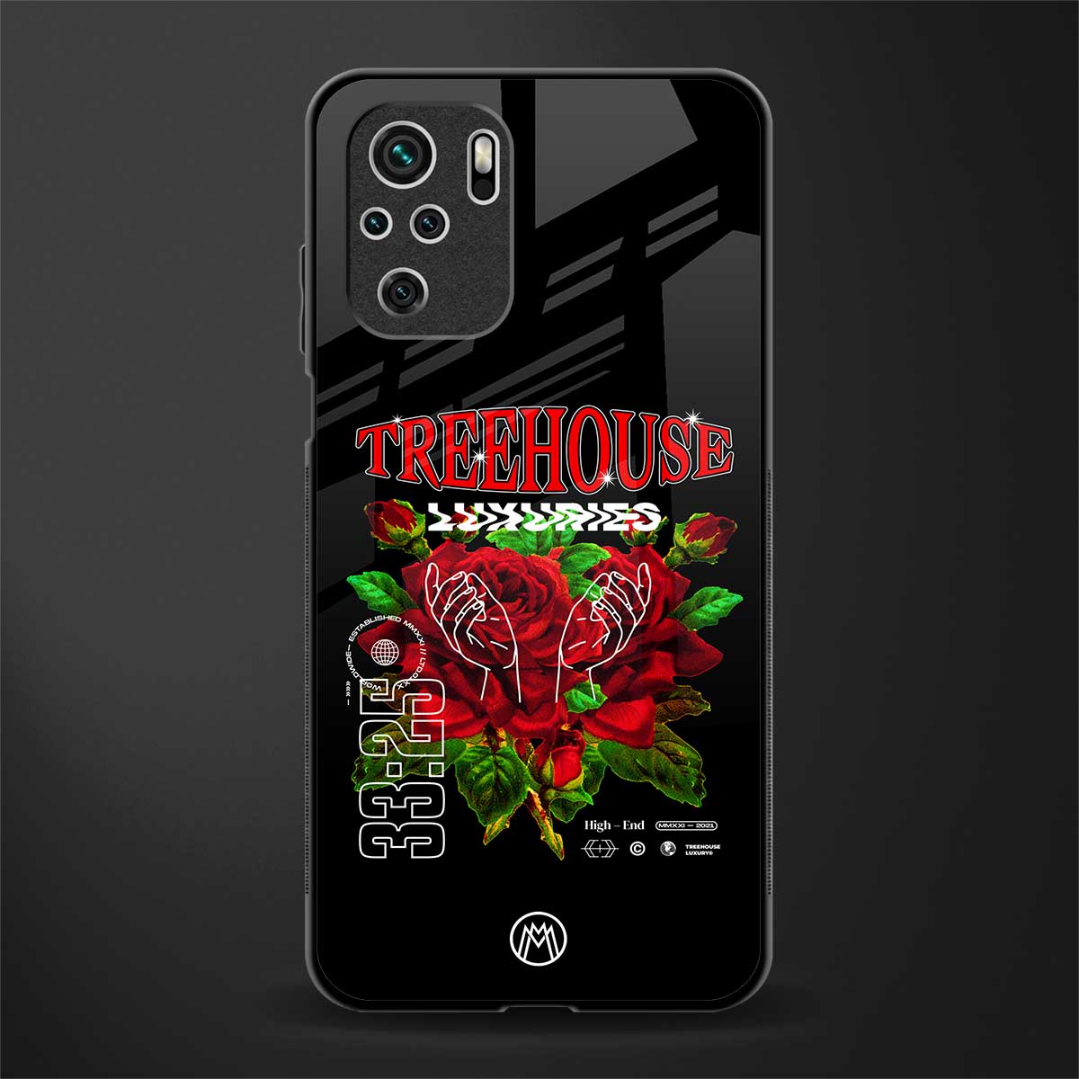 treehouse glass case for redmi note 10s image