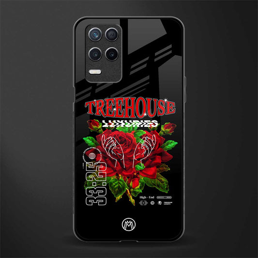 treehouse glass case for realme 8 5g image