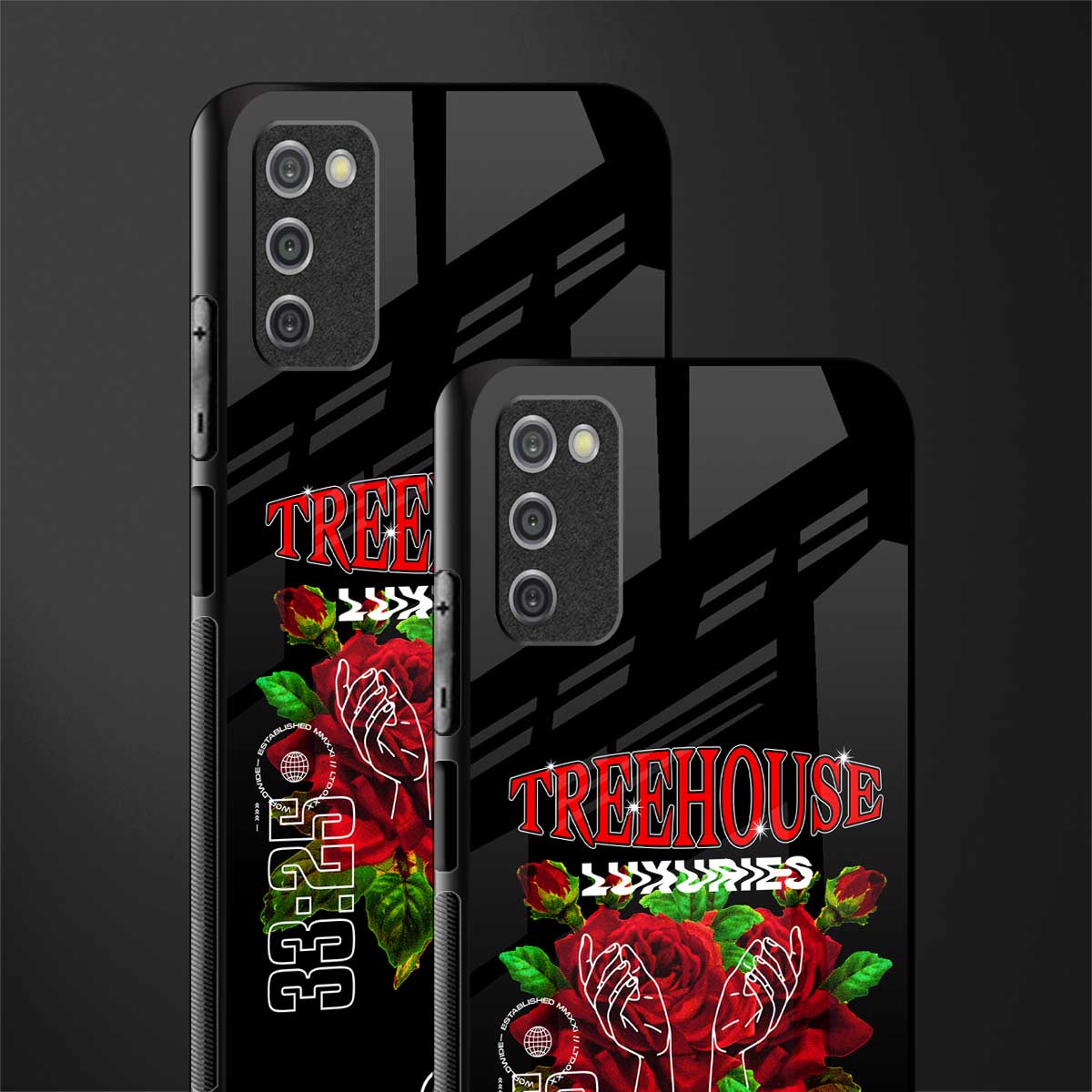 treehouse glass case for samsung galaxy a03s image-2