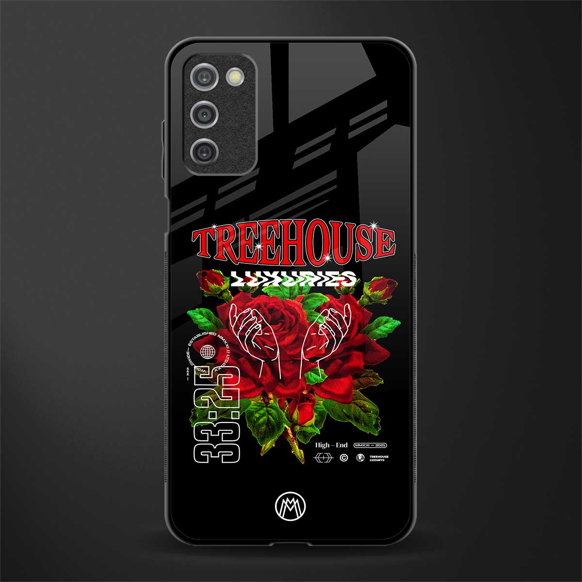 treehouse glass case for samsung galaxy a03s image