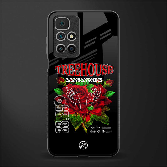 treehouse glass case for redmi 10 prime image
