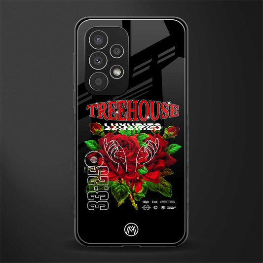 treehouse back phone cover | glass case for samsung galaxy a23