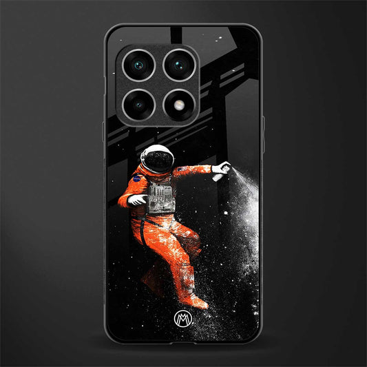 trippy astronaut glass case for oneplus 10 pro 5g image
