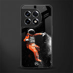 trippy astronaut back phone cover | glass case for oneplus 11r