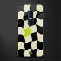 trippy pastel checks glass case for vivo v17 pro image