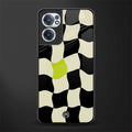 trippy pastel checks glass case for oneplus nord ce 2 5g image