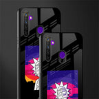 trippy rick sanchez glass case for realme narzo 10 image-2