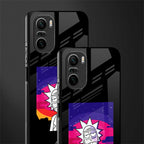 trippy rick sanchez glass case for mi 11x 5g image-2