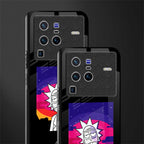 trippy rick sanchez glass case for vivo x80 pro 5g image-2