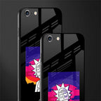 trippy rick sanchez glass case for iphone 6s plus image-2