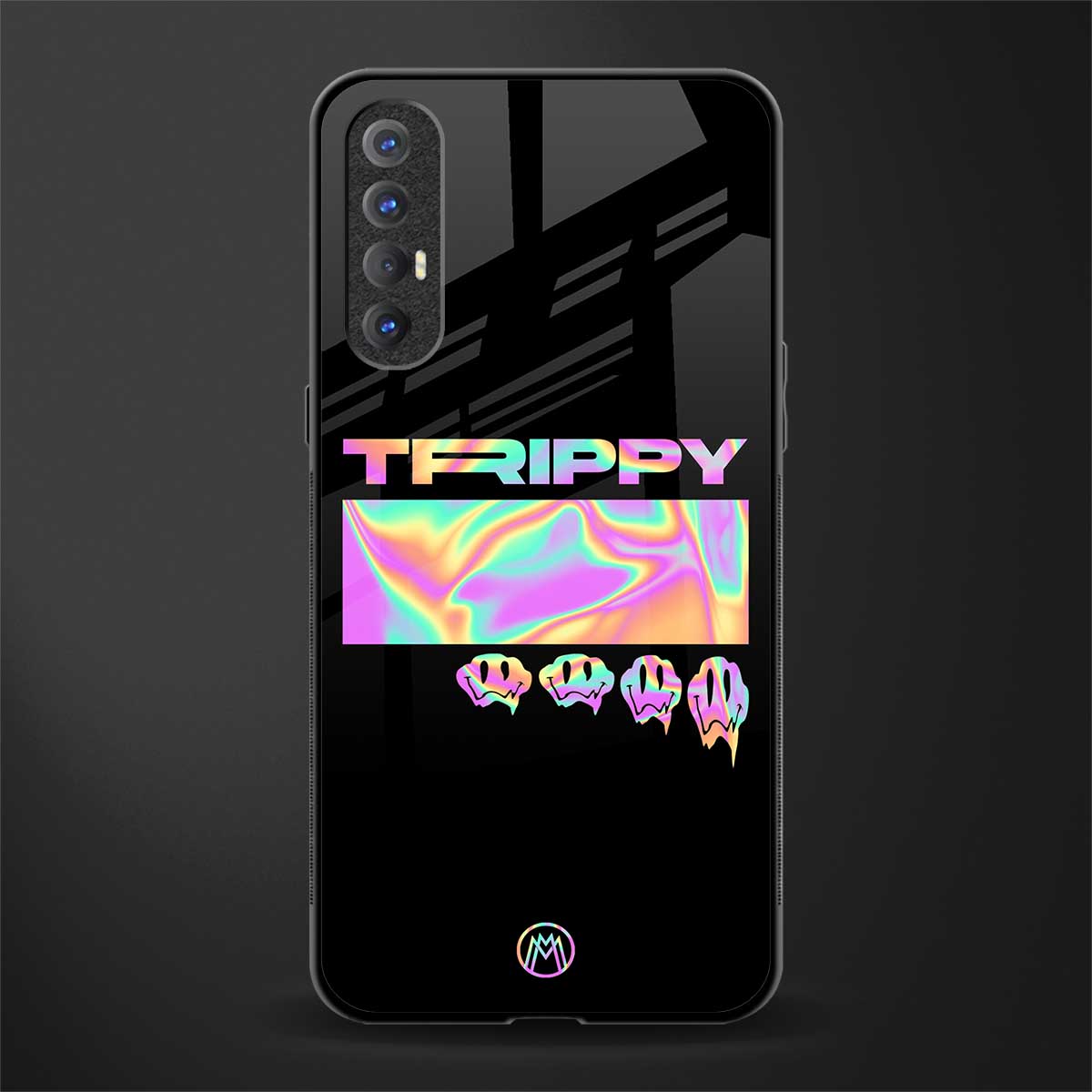 trippy trippy glass case for oppo reno 3 pro image