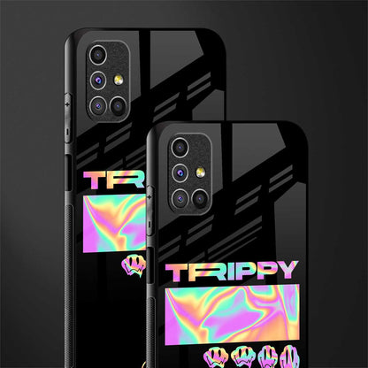 trippy trippy glass case for samsung galaxy m31s image-2