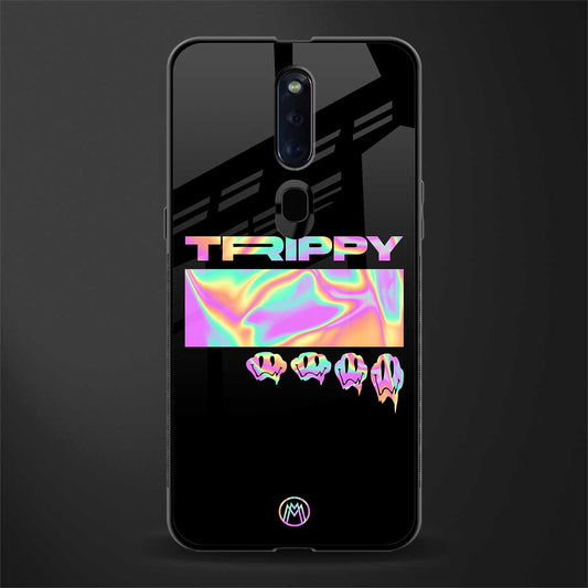 trippy trippy glass case for oppo f11 pro image
