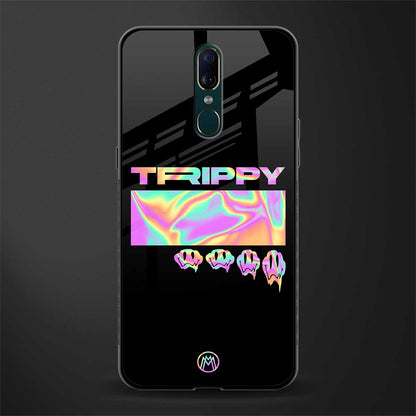 trippy trippy glass case for oppo a9 image