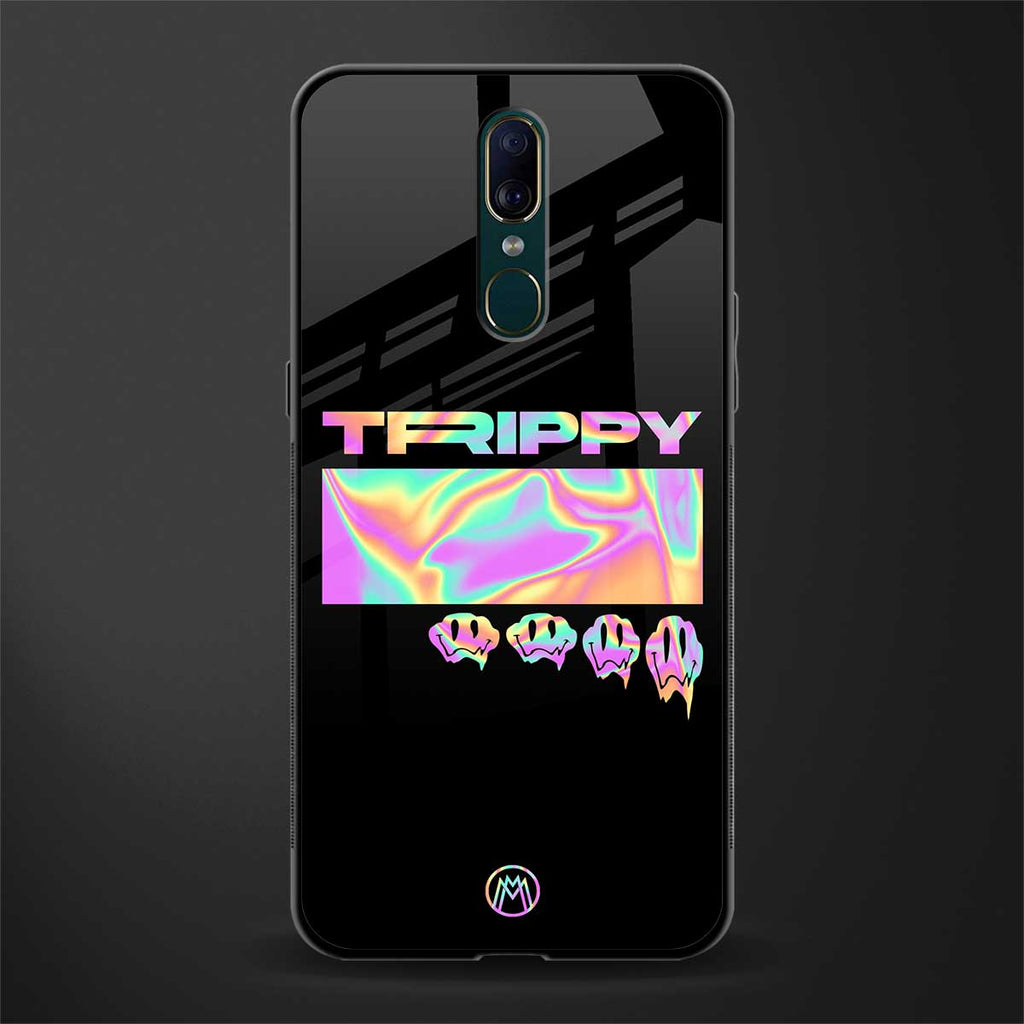 trippy trippy glass case for oppo f11 image