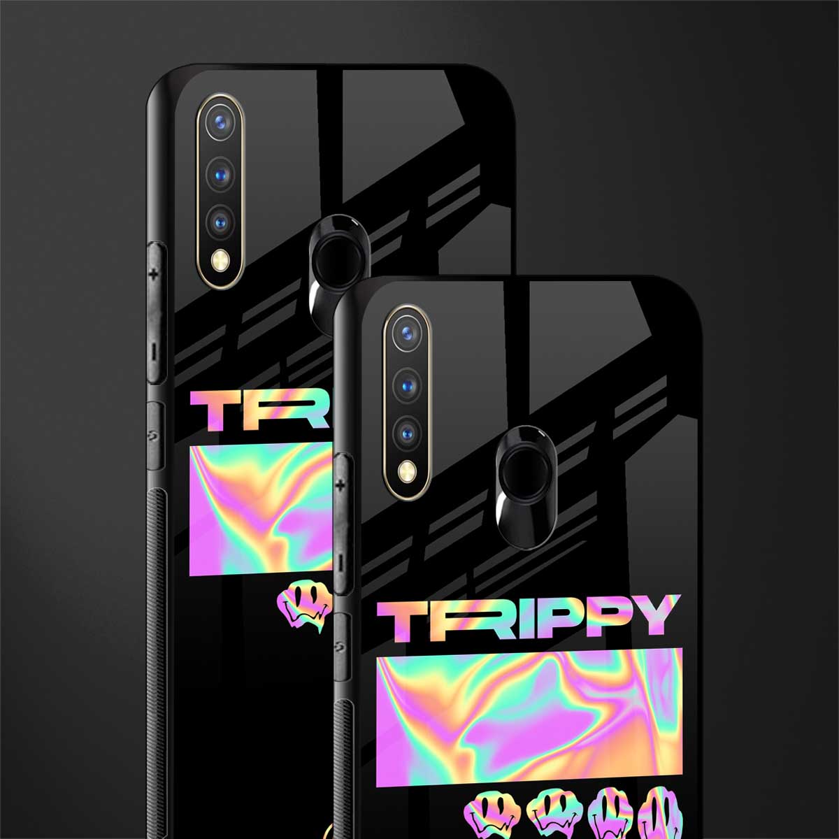 trippy trippy glass case for vivo u20 image-2