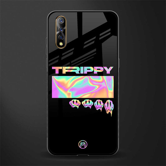 trippy trippy glass case for vivo s1 image