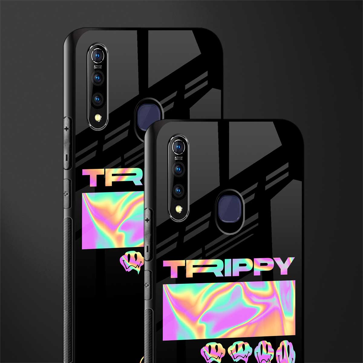 trippy trippy glass case for vivo z1 pro image-2