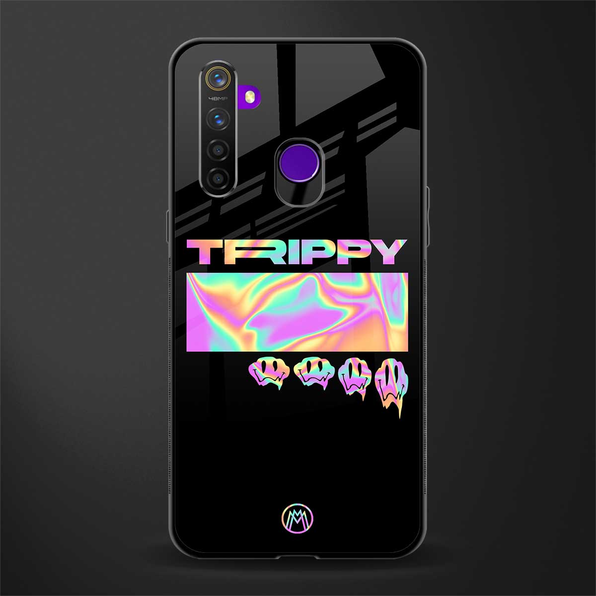 trippy trippy glass case for realme 5 pro image