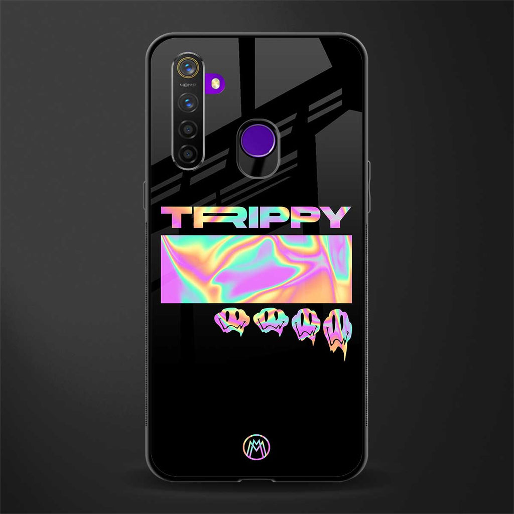 trippy trippy glass case for realme 5 image