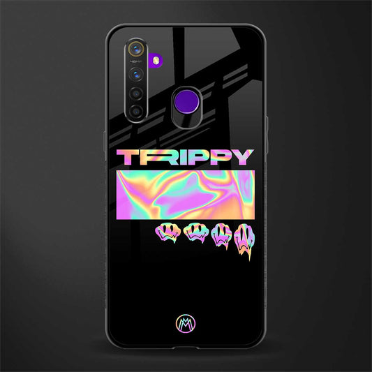 trippy trippy glass case for realme 5i image