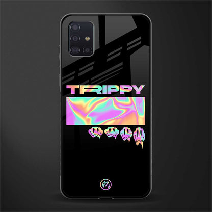 trippy trippy glass case for samsung galaxy a71 image