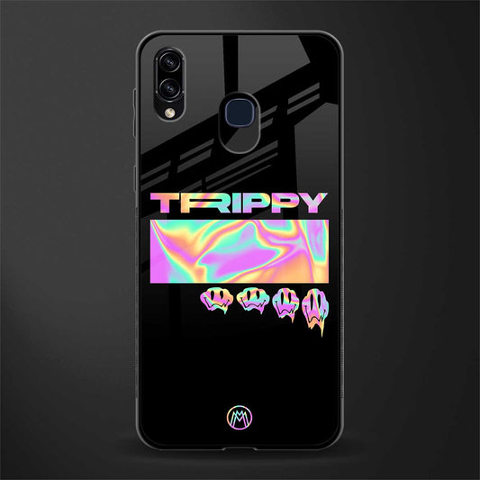 trippy trippy glass case for samsung galaxy a30 image
