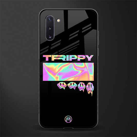 trippy trippy glass case for samsung galaxy note 10 image