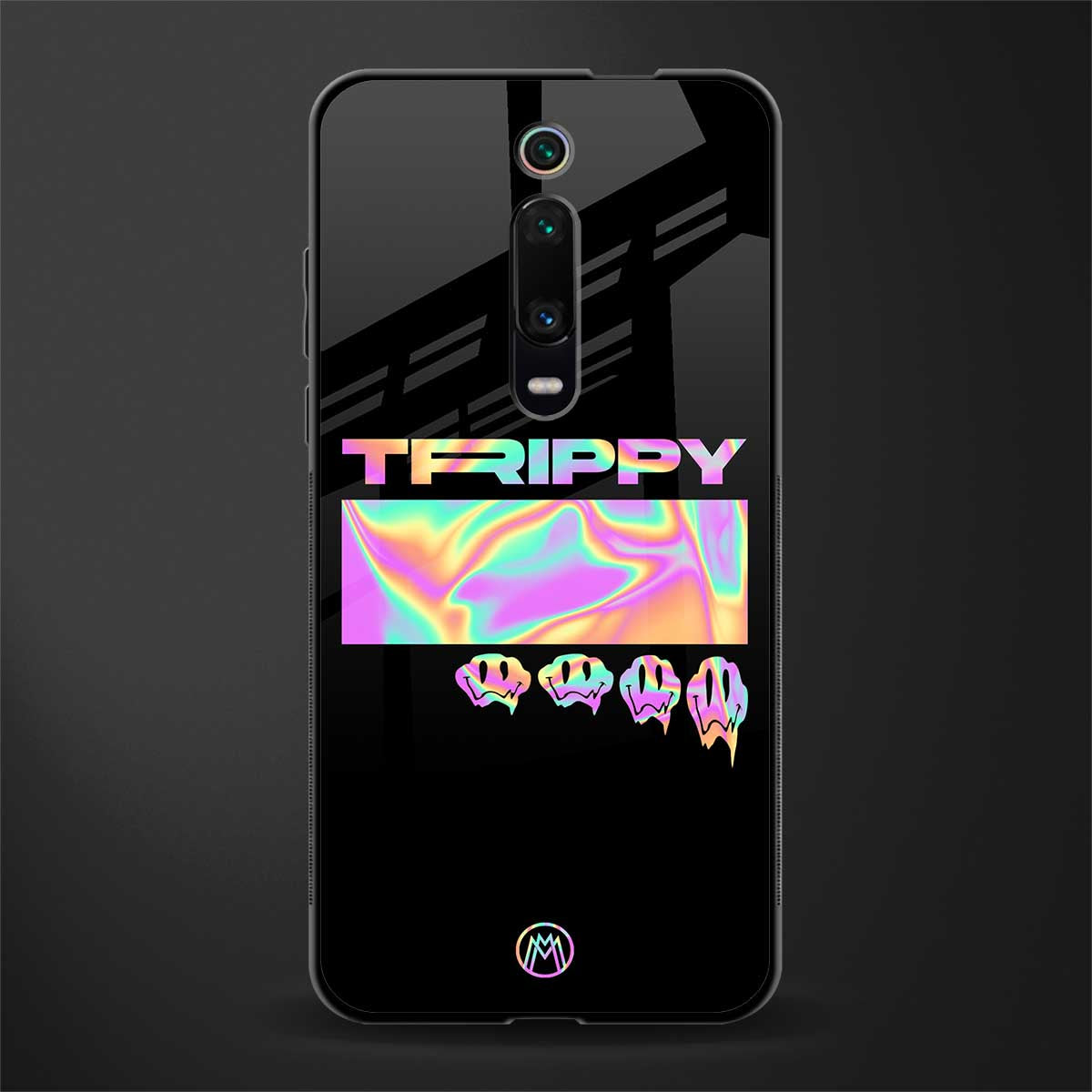 trippy trippy glass case for redmi k20 image