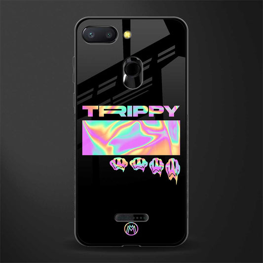 trippy trippy glass case for redmi 6 image