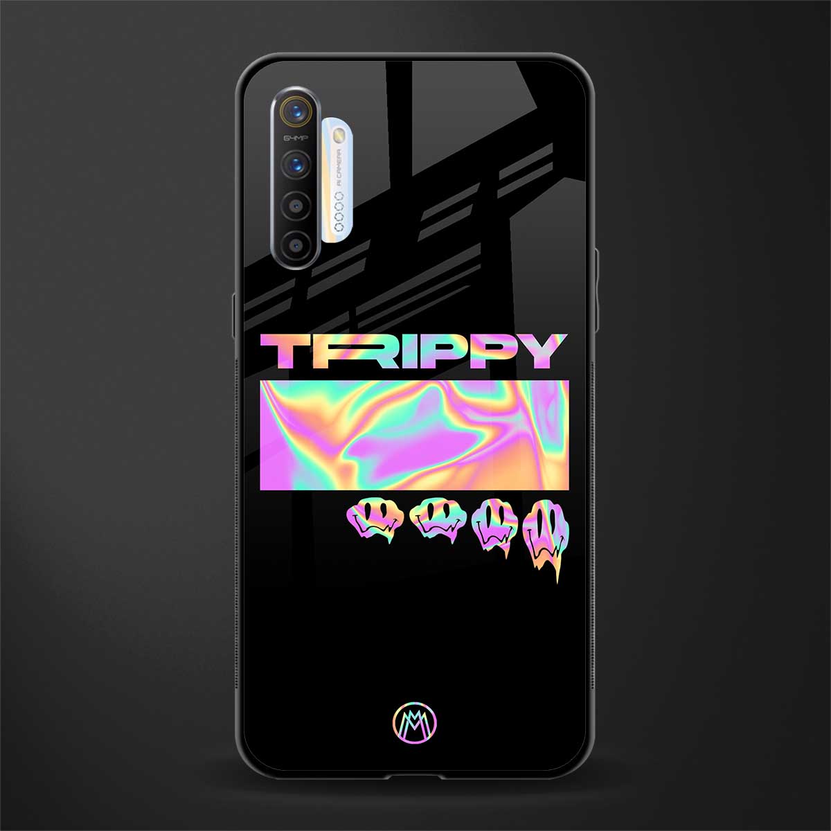 trippy trippy glass case for realme x2 image