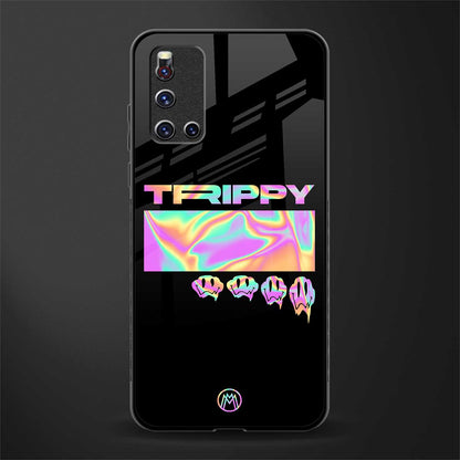 trippy trippy glass case for vivo v19 image