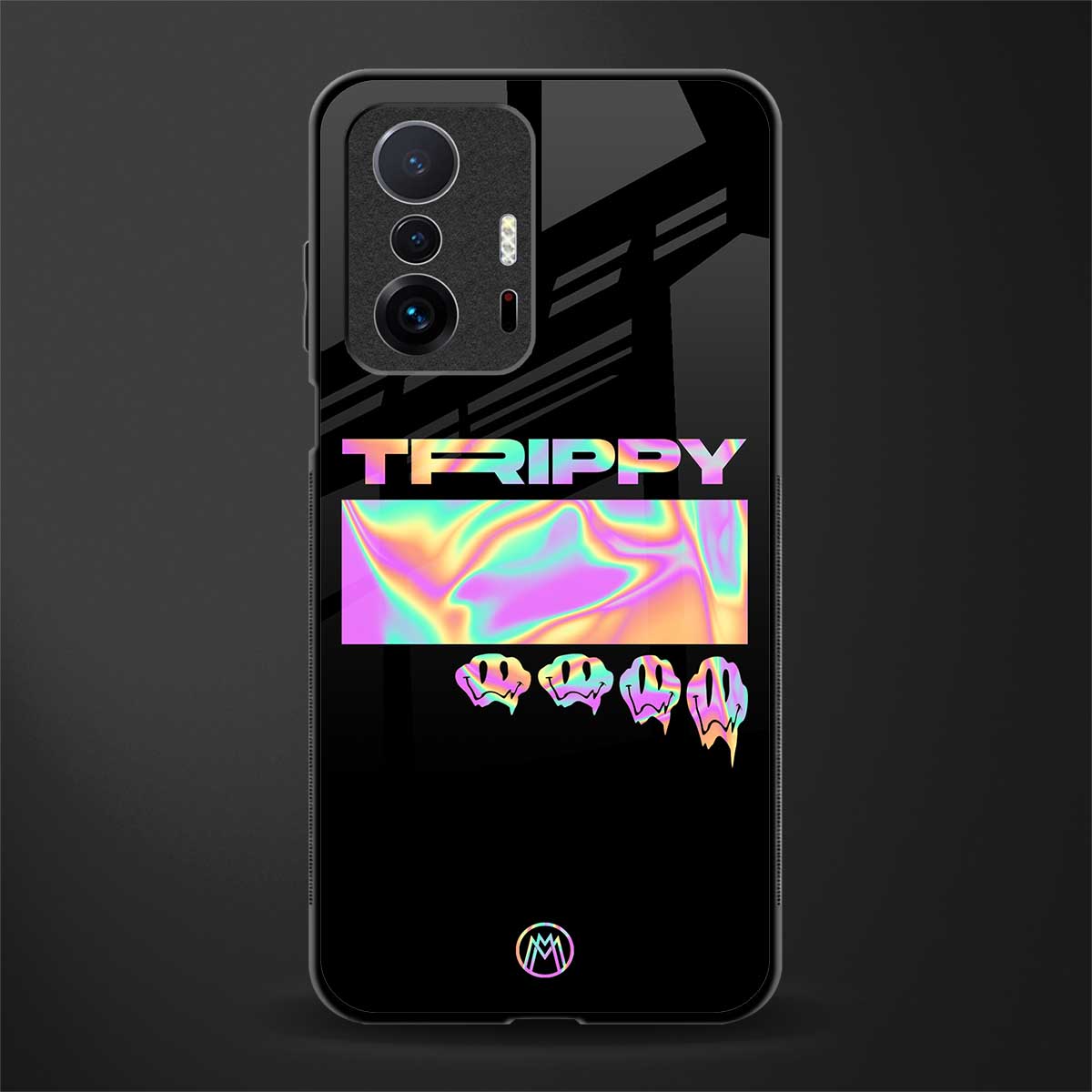 trippy trippy glass case for mi 11t pro 5g image