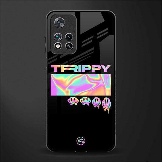 trippy trippy glass case for poco m4 pro 5g image