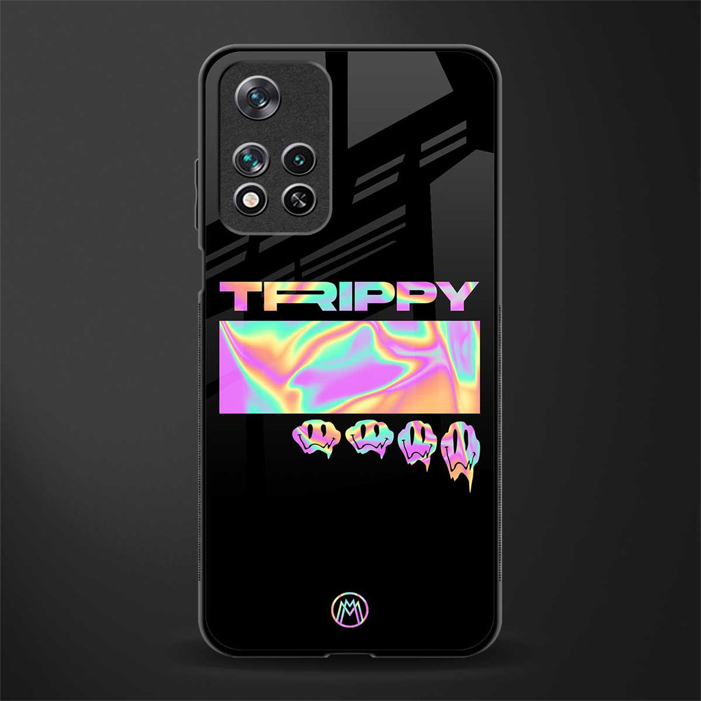 trippy trippy glass case for xiaomi 11i 5g image