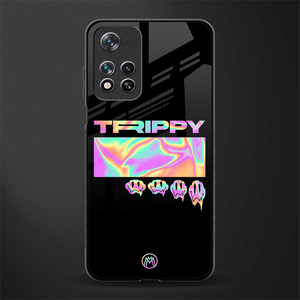 trippy trippy glass case for xiaomi 11i 5g image