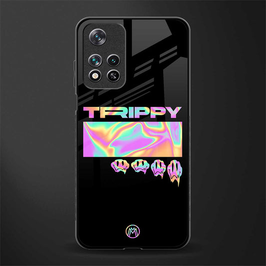 trippy trippy glass case for xiaomi 11i 5g image